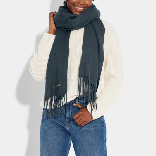 Katie Loxton Blanket Scarf Navy