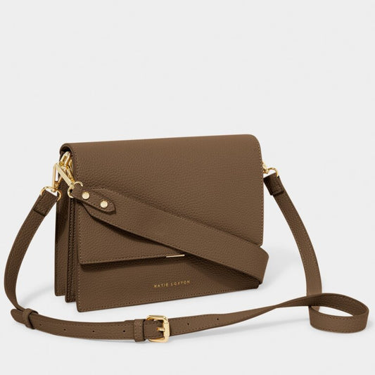 Katie Loxton Orla Divided Crossbody Bag Mink