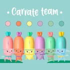 Legami Set Of 6 Carrot Highlighters