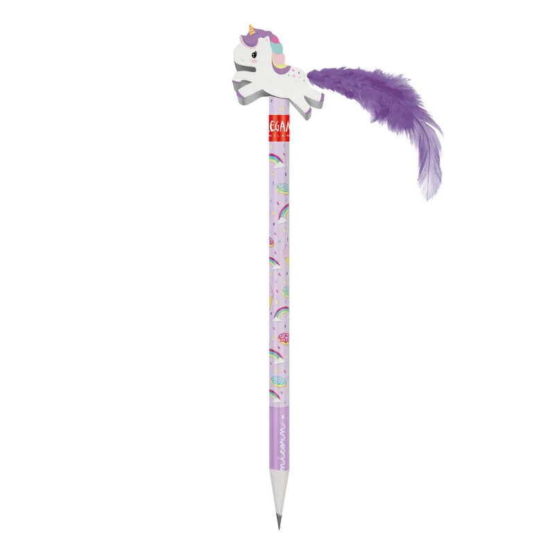 Legami Unicorn Pencil With Eraser