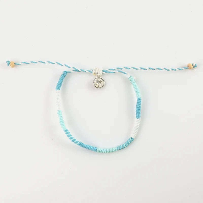 Pineapple Island Classic Friendship Bracelet Pale Blue