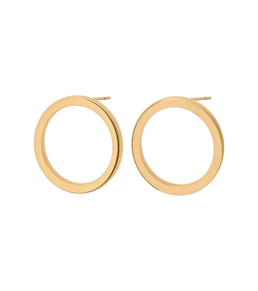 Circle Earrings Gold