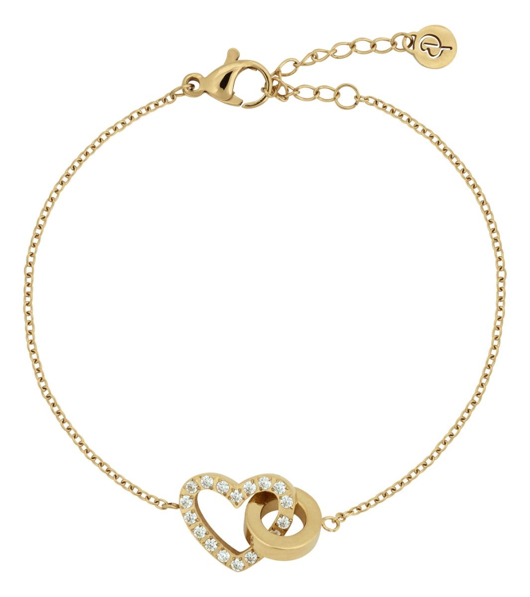 Eternal Heart Bracelet Gold