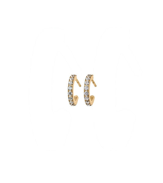 Glow Earrings Mini Gold