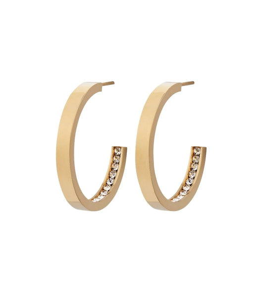 Monaco Hoops Small Gold