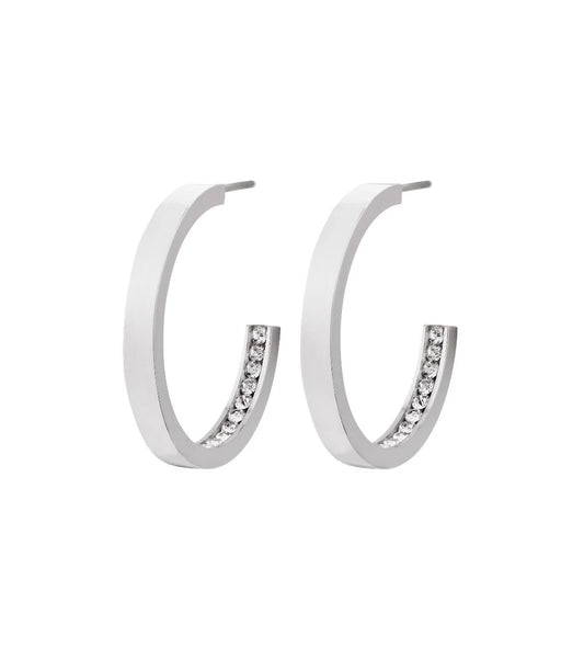 Monaco Hoops Small Steel