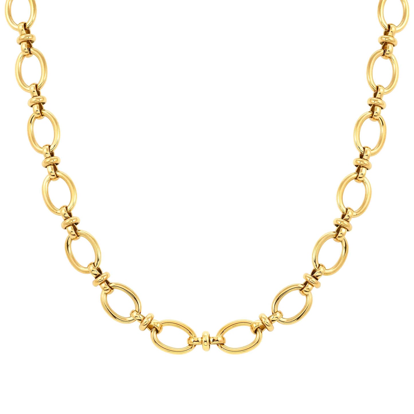 AFFINITY necklace, steel Yellow Gold 028604/012