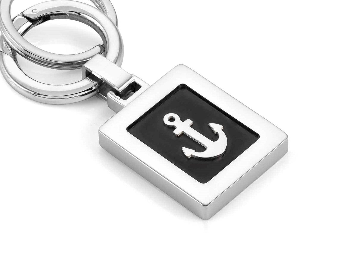 KEYRINGS key ring in PVD steel (002_Anchor)