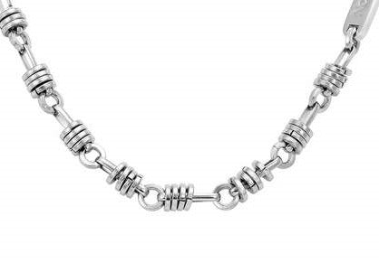 BOND necklace,steel Washers Chain 51CM  021951/013