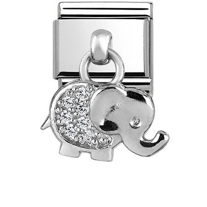 331800/17 Classic CHARMS S/steel silver 925 Elephant